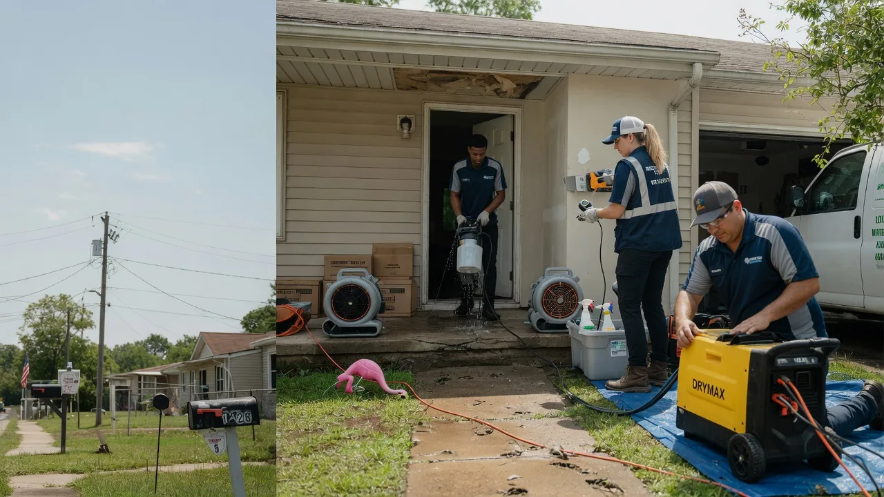 Storm Damage Water Removal in Cleo Springs, OK near me